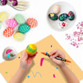 Miniatyrbild 4 av 8: 24-färgade akrylfärgpennor med dubbla spetsar för DIY-hantverk - Premiumkonstmaterial för målning på trä, duk, sten, glas och keramiska ytor 24pcs