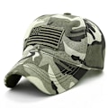 Miniatyrbillede 1 af 2: Kasket til mænd og kvinder mode broderi hat - lager camouflage