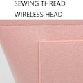 Miniatyrbillede 5 af 5: Filtindsatspose passer Longchamp Håndtaske Liner Taske Filtstof Makeup Taske Support Rejse Bærbar Indsats Håndtaske Organizer Tw S S S B style