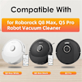 Pikkukuva 2 / 5: Roborock Q5 Pro+/q8 Max+ (plus) -imurin osat: Pääsivellin, Hepa-suodatin, Moppi, Pölypussit