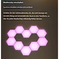 Miniatyrbillede 2 af 5: Hexagon LED-panel - 6 stk RGB Smart LED-panel lamper