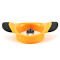 Miniatyrbillede 2 af 5: Mangoskærer - 1 rustfri frugtskärare - Orange og sort
