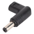 Pikkukuva 3 / 5: USB-C-hona till DC 5,5x2,1 mm adapter 100W PD snabbladdning 90 graders vinklad USB-C till DC-kontaktomvandlare