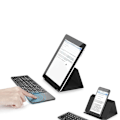 Pikkukuva 4 / 4: Vikbart trådlöst tangentbord, bärbart mini Bluetooth tangentbord för bärbar dator, surfplatta, smartphone Black