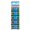 Miniatyrbild 1 av 5: 10 st/ set AG13 knappcellsbatteri A76 LR44 357A S76E G13 1,55V alkaliska knappbatterier