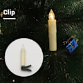 Miniatyrbilde 6 av 8: 40 stk LED-julekuler, Batteridrevne Flimmerlys med Fjernkontroll for Dekorasjon 40 stycken 40 stycken
