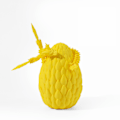 Miniatyrbild 1 av 5: 3D-tryckt flygande drakar ägg set prydnad charmig mode dekorativ modell för pojke flicka kvinnor män Yellow
