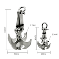 Miniatyrbild 2 av 5: HHL 2 st Grapple Hook Multifunktionell Klo av Rostfritt Stål för Utomhusklättring Multifunktionell Gravitationskrok Grapple Gravity Climbing Rope Hook
