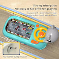 Miniatyrbild 2 av 5: Barnratt, Leksak för ratt för barn, Låtsaslek, Elektrisk körsimulator för J4r3