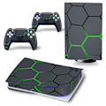 Pikkukuva 1 / 2: PS5-tarrat / Iho Playstation 5 -ohjaimelle Black Grid