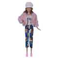 Miniatyrbillede 4 af 5: 13 stk. 30cm Barbie dukketøj Mode pels pels vinter