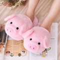 Miniatyrbillede 5 af 5: Damtofflor Søde Gris Tofflor Cartoontofflor Dyre Tofflor Varme Tofflor Pink B