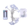Miniatyrbild 1 av 5: 8 funktioner 20 lampor med fjärrkontroll blomma dekoration ligh