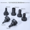 Miniatyrbilde 3 av 6: 1/2\" til 2\" Vann IBC Tank Adapter Hage Slange Adapter Kran Tilkobling C