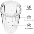 Miniatyrbilde 4 av 5: Ekstraktorblader med kompatibel 32 oz juicer