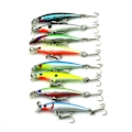 Pikkukuva 6 / 6: 37-pakk fiskedrag wobbler, Minnow mix, Crankbait multicolor 265