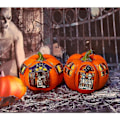 Miniatyrbilde 4 av 5: Halloween skalledekorasjon gresskar atmosfærelys