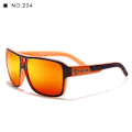 Miniatyrbilde 1 av 7: 2024 Mote KDEAM Merke Design UV400 Sport Polariserte Firkantede Solbriller Unisex Belegg Briller Gafas de sol for Sport