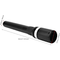Pikkukuva 4 / 5: Galaxy 9 bollar teleskopisk kön förlängning av ändan Tryck på Snooker Pool Cue Long Extension Stick