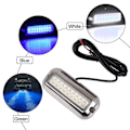 Miniatyrbillede 4 af 5: 2x 27LED blå undervands ponton marine/båd agterspejl L