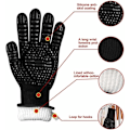 Miniatyrbilde 2 av 5: BBQ-hansker 1 par, varmebestandige ovnshansker opptil 932°F Universal Cooking Gloves for grilling og ovn, par grillhansker