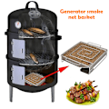 Miniatyrbillede 3 af 5: Koldrøg Generator BBQ Madlavning Værktøj Ryger Mini Generator Box