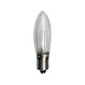 Miniatyrbild 2 av 4: Energisnåla 3-pack LED-lampor klassisk räfflad stil E10, 10-55v