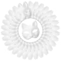 Miniatyrbillede 2 af 2: 30 stk. Masquerade Blanke Maske Kattemasker Kostume Cosplay Maske Lav din egen umalede kattemaske