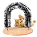 Pikkukuva 5 / 5: Kattbåge Självgrooming och massageleksak, Multifunktionell kattborste Kattklösleksak för katter Kattungar Interaktivt tillbehör