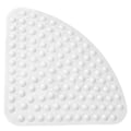 Miniatyrbillede 1 af 8: Duschmåtte Hjørne Bademåtte HVID white