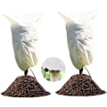 Pikkukuva 1 / 5: 2-pack vinterväxtskydd - 100 x 80 cm, växtöverdrag