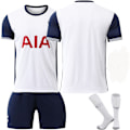 Miniatyrbillede 5 af 5: 2425 Tottenham Hotspur Hjemmebanetrøje Kortærmet Fodboldtrøje - Sæt - Nr. 7 Son Heung-min 17 Romero Nr. 7 + Strømper 26(140-150cm)