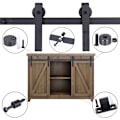 Miniatyrbilde 3 av 5: Mini Hardware Kit Skyvedør Hardware Kit for TV-skap