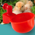 Pikkukuva 3 / 5: Kanan ja ankan juomakuppi muovia, siipikarjan juoma-astia, helppo asentaa 36pcs