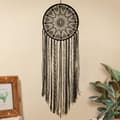 Black Dream Catcher, Handmade Lace Dream Catcher for Wall Decoration-FA-