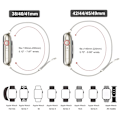 Pikkukuva 2 / 7: Milanese-kotelo + ranneke Apple Watch Ultra 49MM 41mm 40mm 44mm 38mm 42mm TPU-näyttö Iwatch Series 9 8 7 6 SE 5 4 Correa 45mm vaaleanpunainen rose pink 38mm-Series 3 2 1