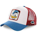 Miniatyrbilde 1 av 4: Mickey Snapback Bomull Baseball Cap & Dad Mesh / Trucker Hat DONALD DUCK WHITE