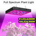 Miniatyrbillede 5 af 5: 3000W LED plantelyslampe fuldt spektrum LED justerbar 169-LED