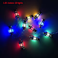 Miniatyrbilde 5 av 5: Led Eid Mubarak Dekorative Lysstrenger Muslimske Festartikler