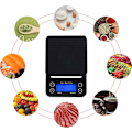Miniatyrbild 7 av 10: INF Digital Köksvåg / Kaffevåg 3 kg/0.1 g precision Sort
