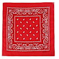 Miniatyrbillede 4 af 6: Bandana Paisleymønster tørklæder red