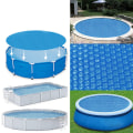 Miniatyrbilde 3 av 5: Utomhuspoolisolering Bubbelplast Jane - Diameter 2,4m, blå, 1st