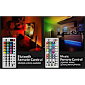 Miniatyrbillede 9 af 10: 10M - 44-tasters Bluetooth LED-stribe - APP-styring MultiC multicolor 10m smd5050 bluetooth led strip 18LE