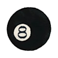 Pikkukuva 11 / 11: S-JIANG Simuloitu Biljardi 8-pallo Matto Pyöreä Tuftattu Pehmeä Tuoli blackB 80*80cm
