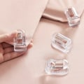 Miniatyrbild 3 av 6: 6 st Sovrumslakanclips Täckehållare Halkfria Täcke Clips Transparent