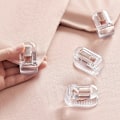 Miniatyrbild 5 av 8: 6st Sovrum Lakan Clips Täckehållare Halkfritt täcke Clips Transparent