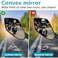 Miniatyrbilde 5 av 7: Motorsykkel speil, par med universelle bakspeil, passer til