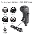 Pikkukuva 4 / 5: Hög låg växel lastbilssimulator PC USB växelspaksknopp för Logitech G923 G29 G27 G25 TH8A USB växelspaksknopp för ATS ETS2 FANATEC SQ Black