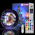 Miniatyrbilde 2 av 5: 10M 100LED lyslenke, 12 moduser 16 farger LED lyslenke
