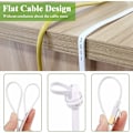 Miniatyrbild 5 av 5: Cat7 Ethernet-kabel 30 m kategori 7, platt, RJ45, höghastighets 10 Gbp